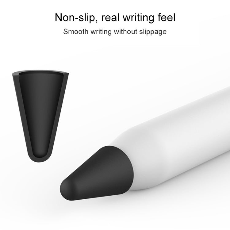 8 PCS / Set Universal Wearable Stylus Nib Cover For Apple Pencil 1 / 2(White) - Pencil Accessories by PMC TechLife | Online Shopping South Africa | PMC TechLife