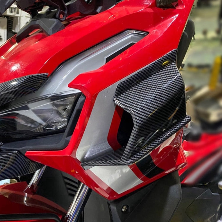 Motorcycle Winglet Aerodynamic Wing Kit Spoiler for Honda ADV150 2019-2020(Carbon Fiber) - free shipping - PMC TechLife - Order now!