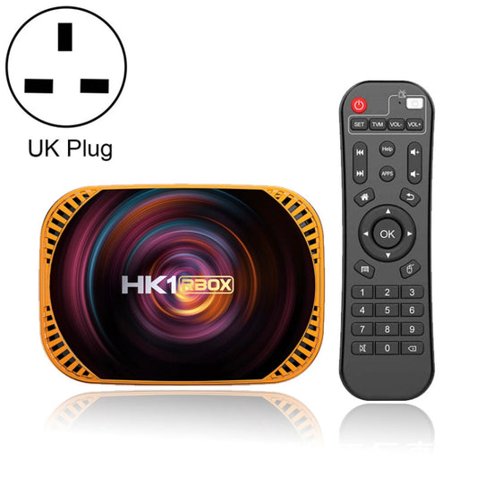 MECOOL HK1RBOX X4 4K TV Box, Android 11 Amlogic S905X4 CPU with RC 4GB+32GB(UK Plug) - Amlogic S905 by MECOOL | Online Shopping South Africa | PMC Jewellery