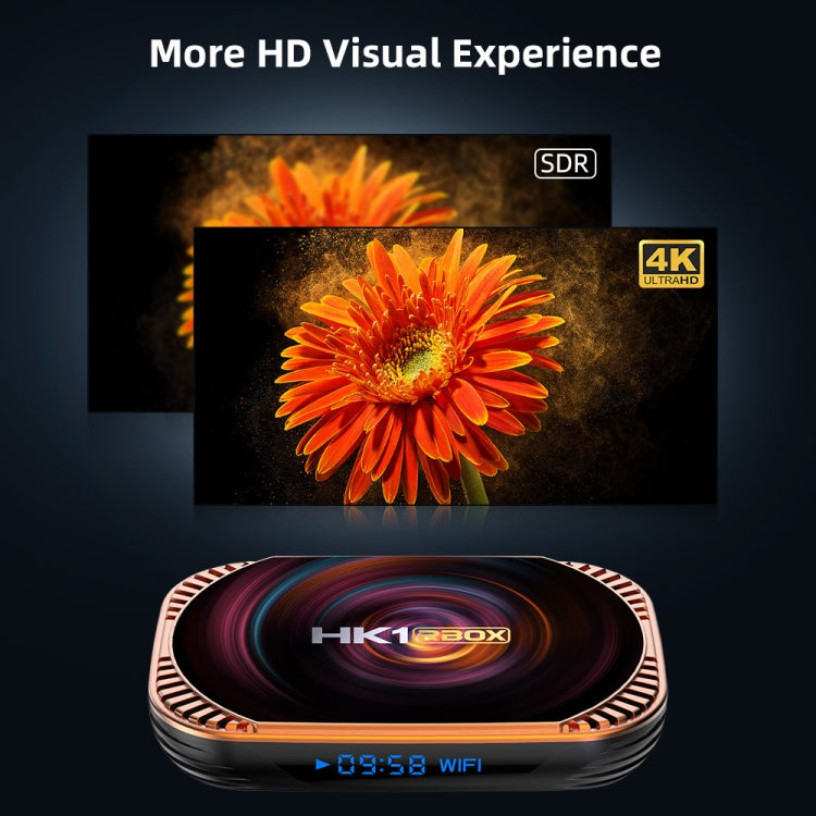 MECOOL HK1RBOX X4 4K TV Box, Android 11 Amlogic S905X4 CPU with RC 4GB+32GB(UK Plug) - free shipping - PMC TechLife - Order now!