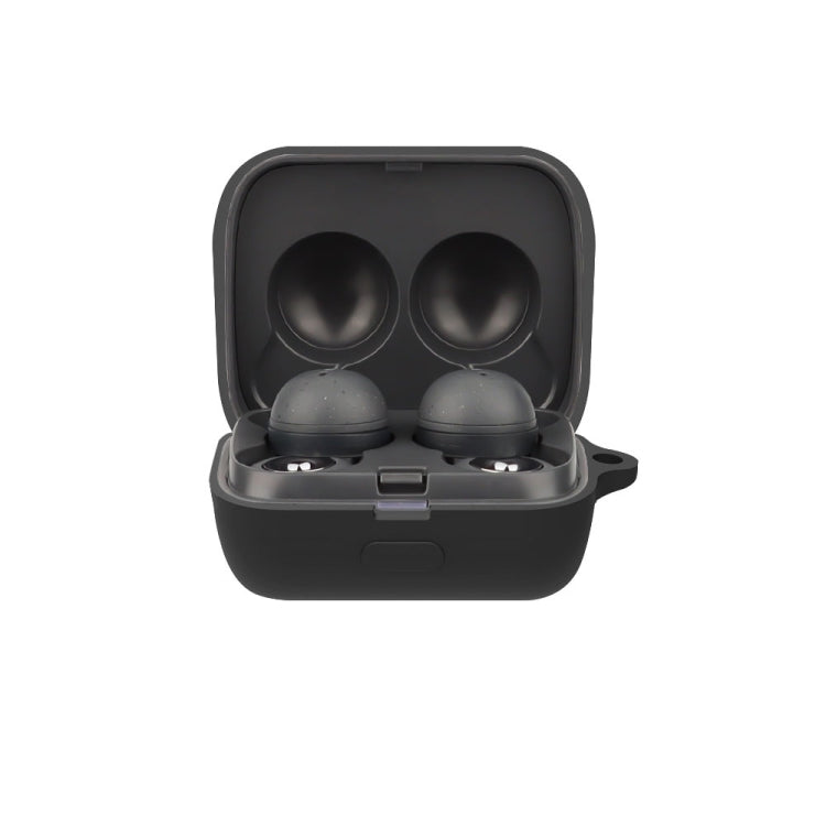 Bluetooth Earphone Silicone Protective Case For Sony LinkBuds WF-L900-2(Black) - Sony Earphone Case by PMC TechLife | Online Shopping South Africa | PMC TechLife