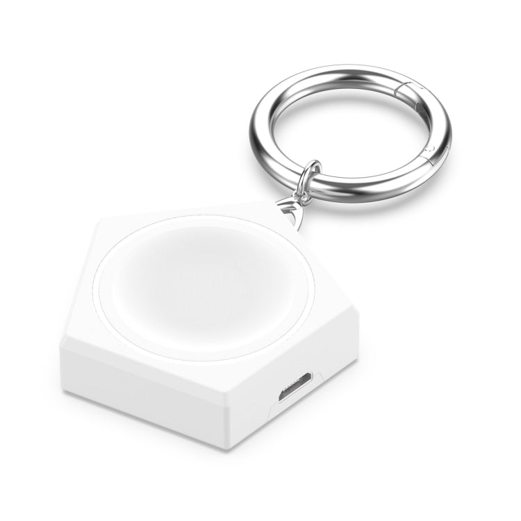 For Samsung Galaxy Watch5 / 5 Pro / 4 / 3 / Active 2 /  Active Portable Universal Smart Watch Charger(White) - Charger by PMC TechLife | Online Shopping South Africa | PMC TechLife | Buy Now Pay Later Mobicred