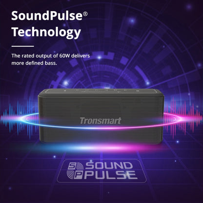 Tronsmart Mega Pro NFC IPX5 Voice Assistant Enhanced Bass Column 60W Portable Bluetooth Speaker(Black) - Desktop Speaker by Tronsmart | Online Shopping South Africa | PMC Jewellery