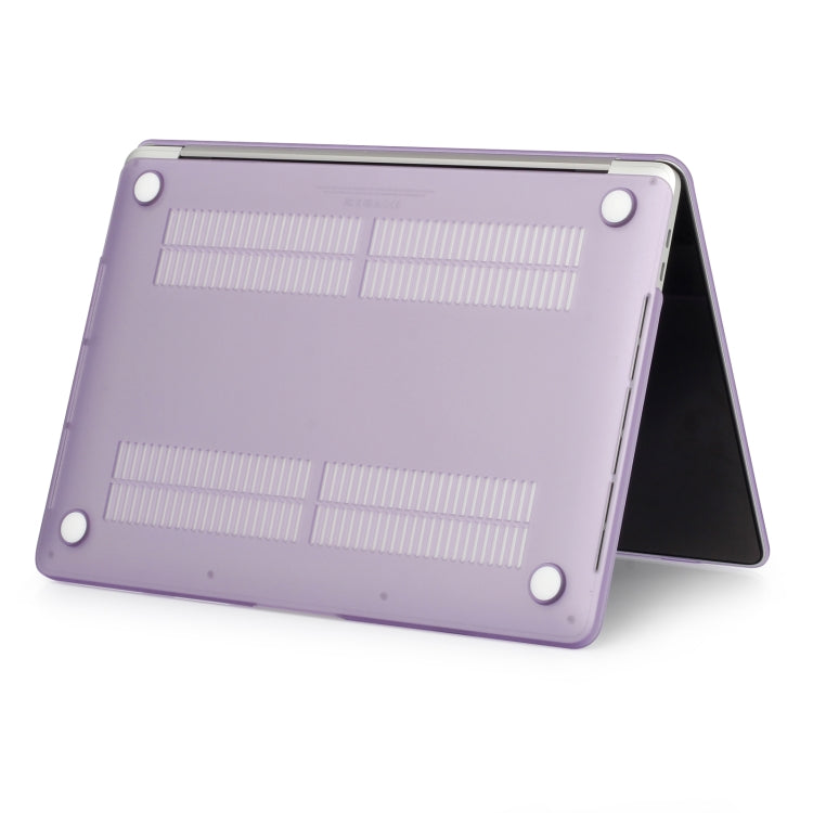 Laptop Matte Style Protective Case For MacBook Air 13.6 2025 / 2023 / 2022(Purple) - MacBook Pro Cases by PMC TechLife | Online Shopping South Africa | PMC TechLife | Buy Now Pay Later Mobicred