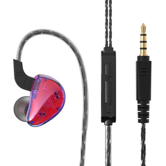 QKZ AK9 3.5mm Sports In-ear Wired HIFI Heavy Bass Earphone with Mic(Colorful) - In Ear Wired Earphone by QKZ | Online Shopping South Africa | PMC Jewellery