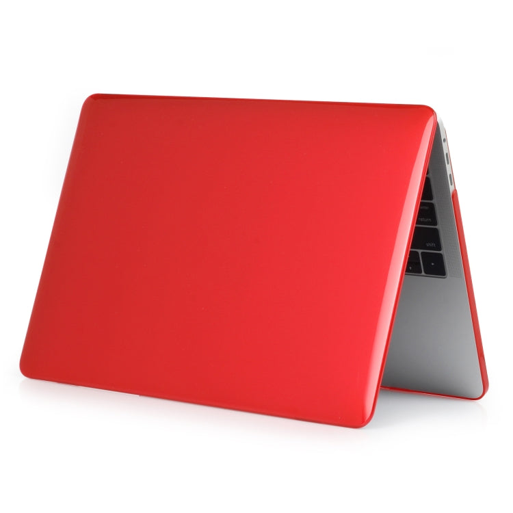For MacBook Air 13.6 inch A2681 2022 Laptop Crystal Style Protective Case(Red) - MacBook Air Cases by PMC TechLife | Online Shopping South Africa | PMC TechLife