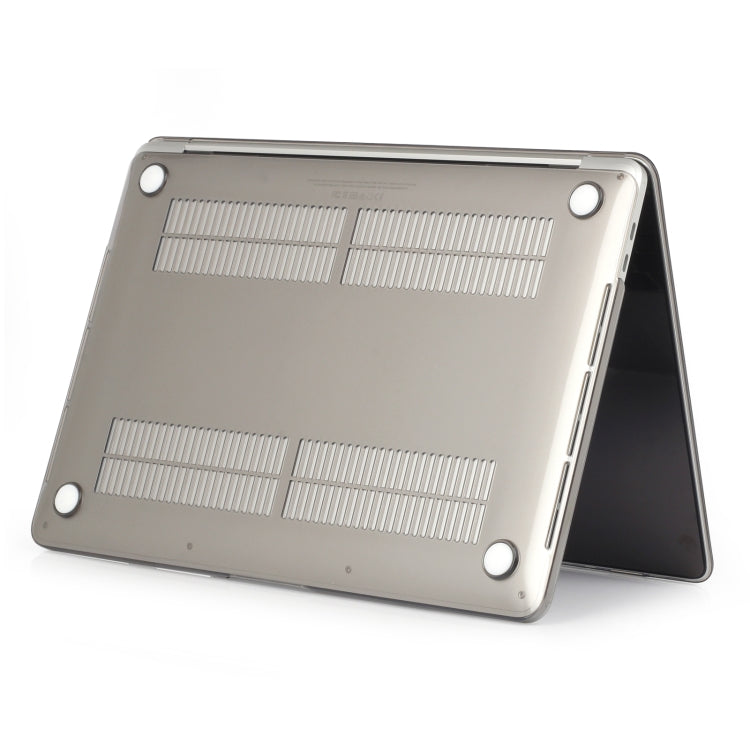 For MacBook Air 13.6 inch A2681 2022 Laptop Crystal Style Protective Case(Grey) - MacBook Air Cases by PMC TechLife | Online Shopping South Africa | PMC TechLife