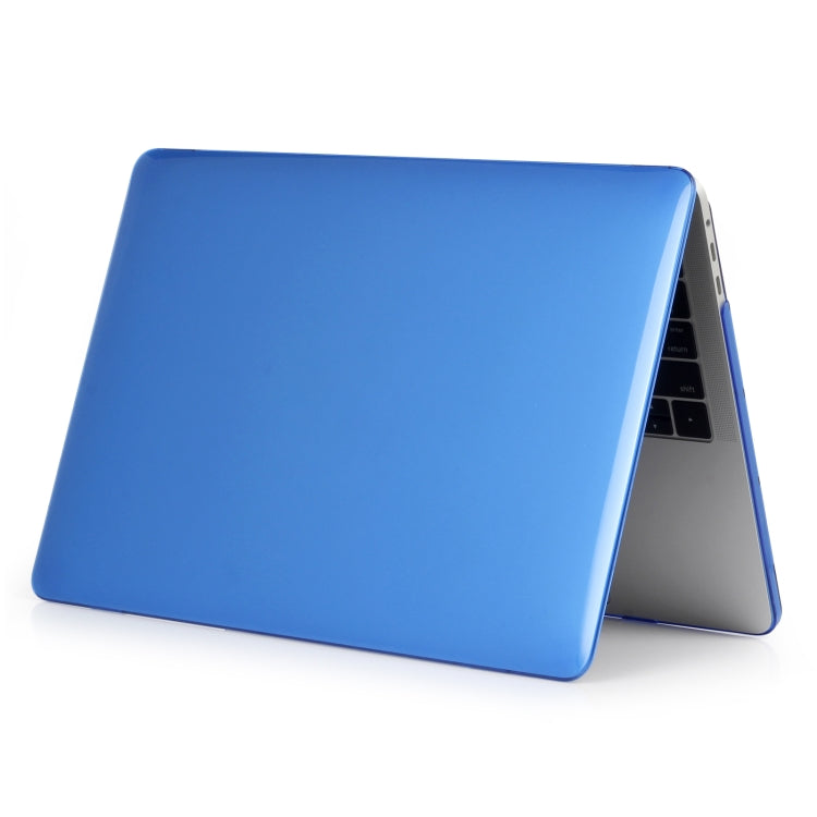 For MacBook Air 13.6 inch A2681 2022 Laptop Crystal Style Protective Case(Dark Blue) - MacBook Air Cases by PMC Jewellery | Online Shopping South Africa | PMC Jewellery