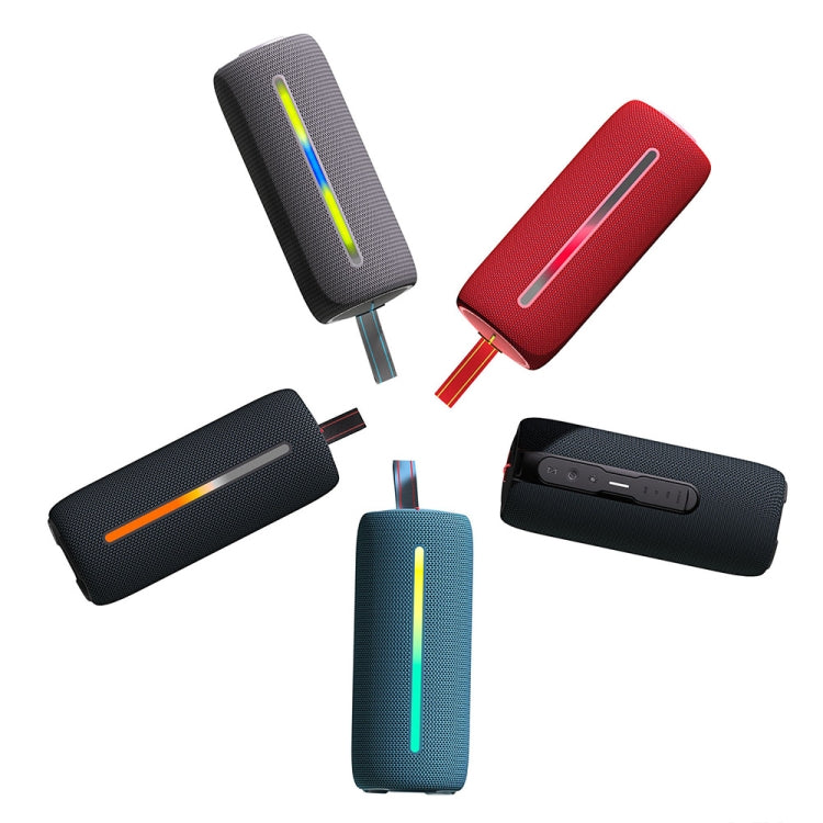 HOPESTAR P37 Outdoor Portable RGB Light Waterproof Wireless Bluetooth Speaker(Black) - free shipping - PMC TechLife - Order now!