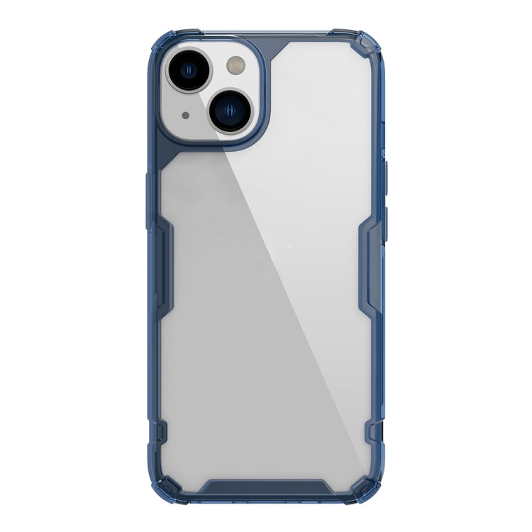 For iPhone 14 NILLKIN Ultra Clear PC + TPU Phone Case (Blue) - iPhone 14 Cases by NILLKIN | Online Shopping South Africa | PMC Jewellery