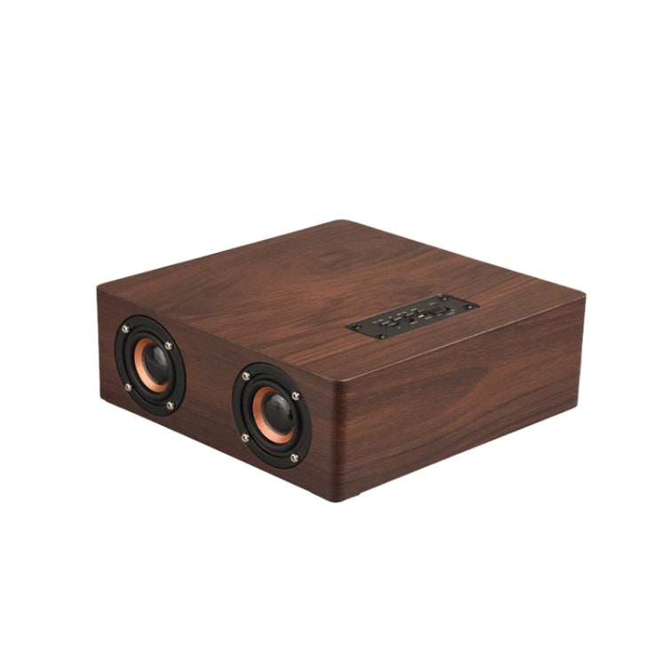 Q5 Home Computer TV Wooden Wireless Bluetooth Speaker(Black Walnut) - Desktop Speaker by PMC Jewellery | Online Shopping South Africa | PMC Jewellery