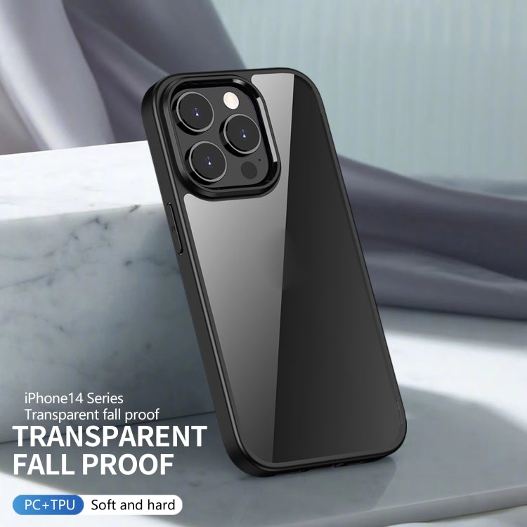 For iPhone 14 Plus iPAKY Shockproof PC + TPU Protective Phone Case (Black) - iPhone 14 Plus Cases by iPAKY | Online Shopping South Africa | PMC TechLife | Buy Now Pay Later Mobicred