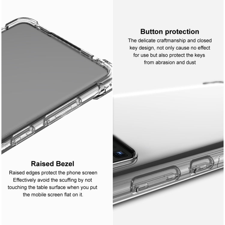 For Asus ROG Phone 6 imak All-inclusive Shockproof Airbag TPU Case (Transparent) - ASUS Cases by imak | Online Shopping South Africa | PMC TechLife | Buy Now Pay Later Mobicred