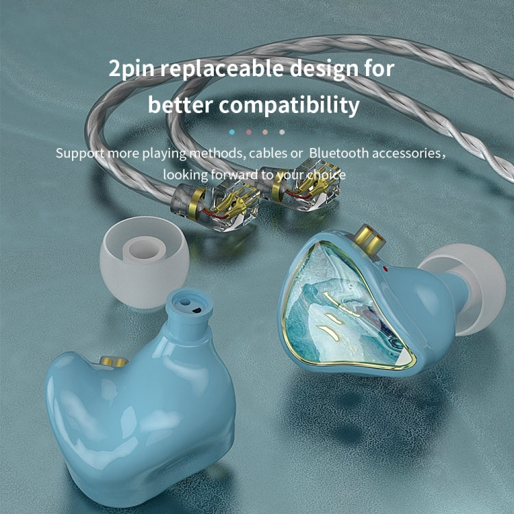 CVJ Hybrid Technology HiFi Music Wired Earphone With Mic(Autumn) - free shipping - PMC TechLife - Order now!