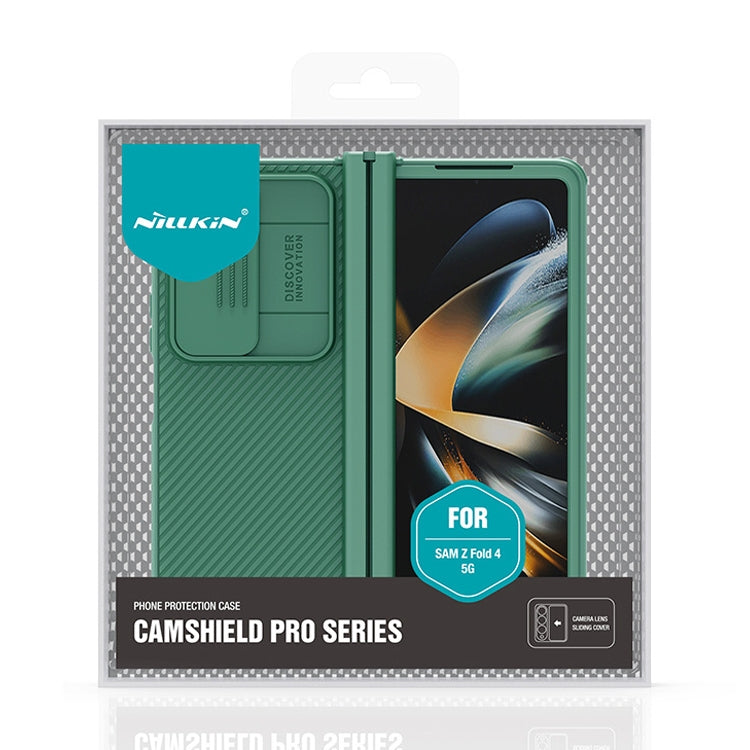 For Samsung Galaxy Z Fold4 NILLKIN Black Mirror Pro Series Camshield PC Phone Case, Simple Set(Black) - Galaxy Z Fold4 5G Cases by NILLKIN | Online Shopping South Africa | PMC Jewellery | Buy Now Pay Later Mobicred