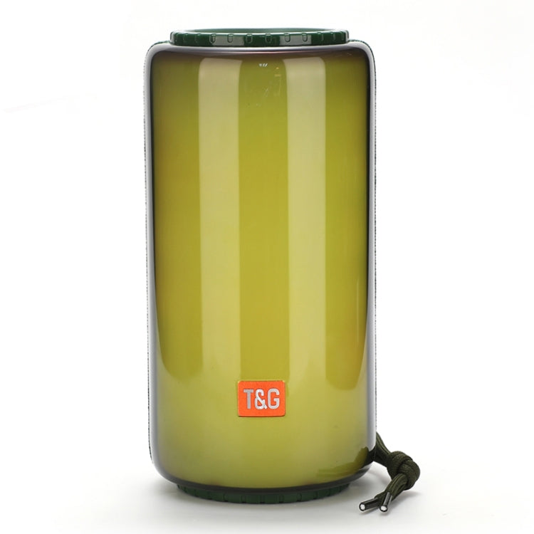 T&G TG639 10W Portable LED Light TWS Wireless Bluetooth Speaker(Green) - Mini Speaker by T&G | Online Shopping South Africa | PMC TechLife | Buy Now Pay Later Mobicred