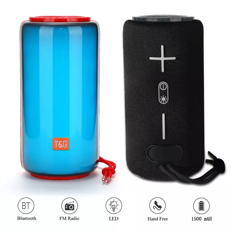 T&G TG639 10W Portable LED Light TWS Wireless Bluetooth Speaker(Green) - Mini Speaker by T&G | Online Shopping South Africa | PMC TechLife | Buy Now Pay Later Mobicred
