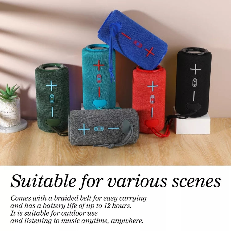 T&G TG639 10W Portable LED Light TWS Wireless Bluetooth Speaker(Green) - Mini Speaker by T&G | Online Shopping South Africa | PMC TechLife | Buy Now Pay Later Mobicred
