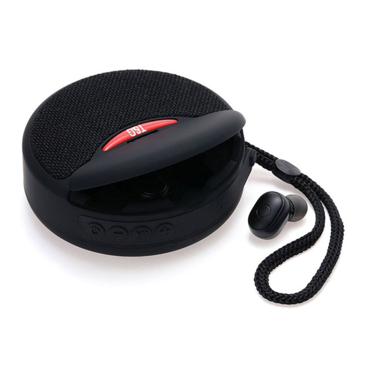 T&G TG808 2 in 1 Mini Wireless Bluetooth Speaker Wireless Headphones(Black) - Mini Speaker by T&G | Online Shopping South Africa | PMC Jewellery