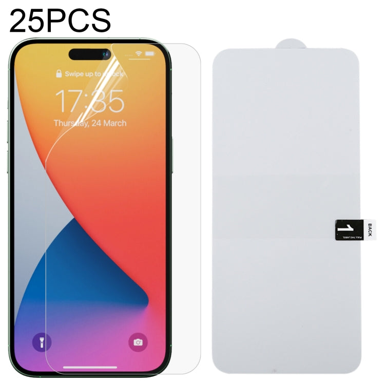 For iPhone 14 Pro Max 25pcs Full Screen Protector Explosion-proof Hydrogel Film - free shipping - PMC TechLife - Order now!