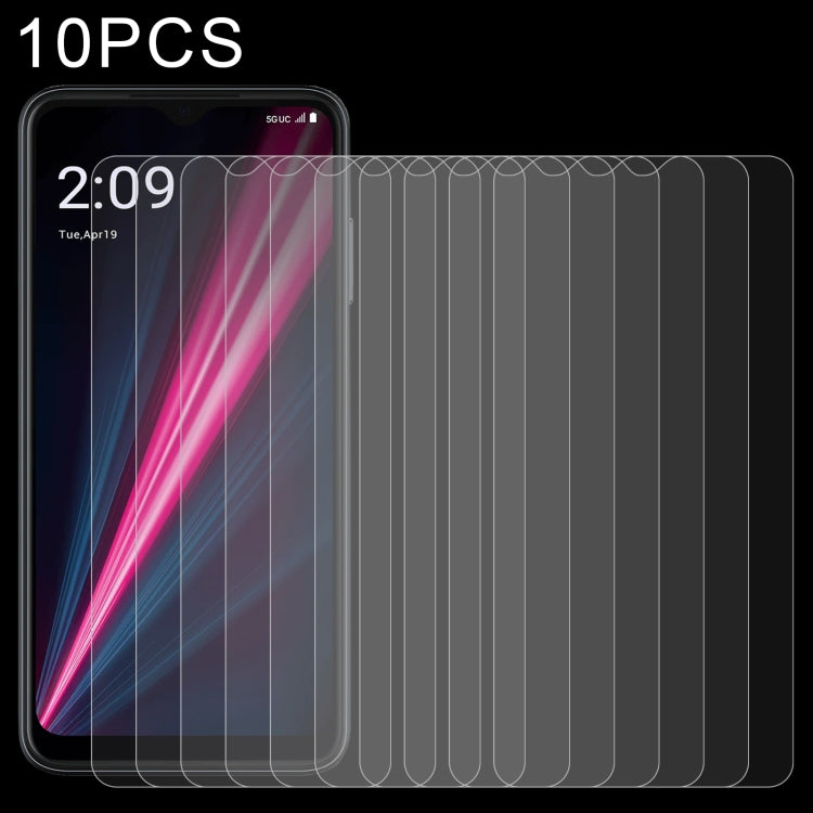 For T-Mobile REVVL 6 Pro 5G 10 PCS 0.26mm 9H 2.5D Tempered Glass Film - Others by PMC Jewellery | Online Shopping South Africa | PMC Jewellery