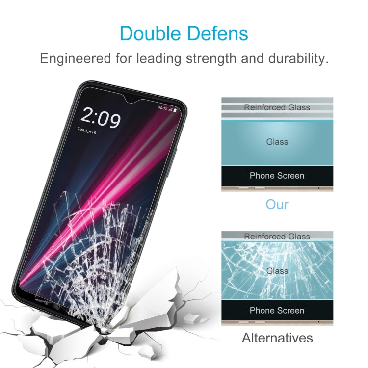 For T-Mobile REVVL 6 Pro 5G 10 PCS 0.26mm 9H 2.5D Tempered Glass Film - Others by PMC Jewellery | Online Shopping South Africa | PMC Jewellery