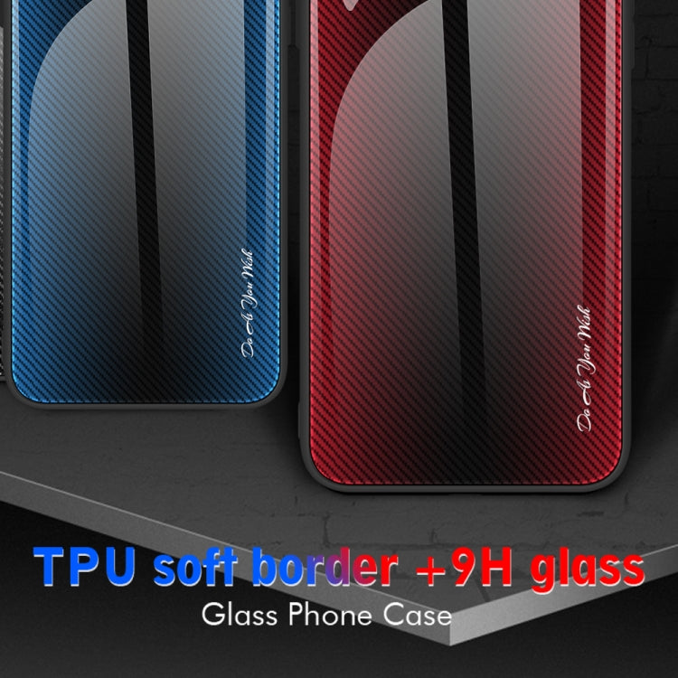 For Samsung Galaxy A53 5G Texture Gradient Glass TPU Phone Case(White) - free shipping - PMC TechLife - Order now!
