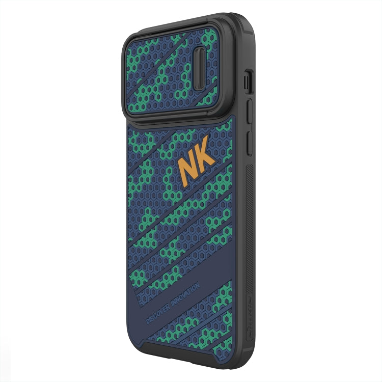 For iPhone 13 Pro Max NILLKIN 3D Lens Sliding Camera Embossed Design Phone Case - iPhone 13 Pro Max Cases by NILLKIN | Online Shopping South Africa | PMC Jewellery