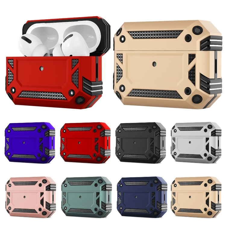 Armor Four-corner Shockproof Earphone Protective Cover For AirPods Pro 2(Red) - free shipping - PMC TechLife - Order now!