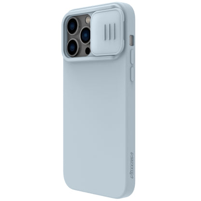For iPhone 14 Pro NILLKIN CamShield Liquid Silicone Phone Case (Grey) - iPhone 14 Pro Cases by NILLKIN | Online Shopping South Africa | PMC Jewellery