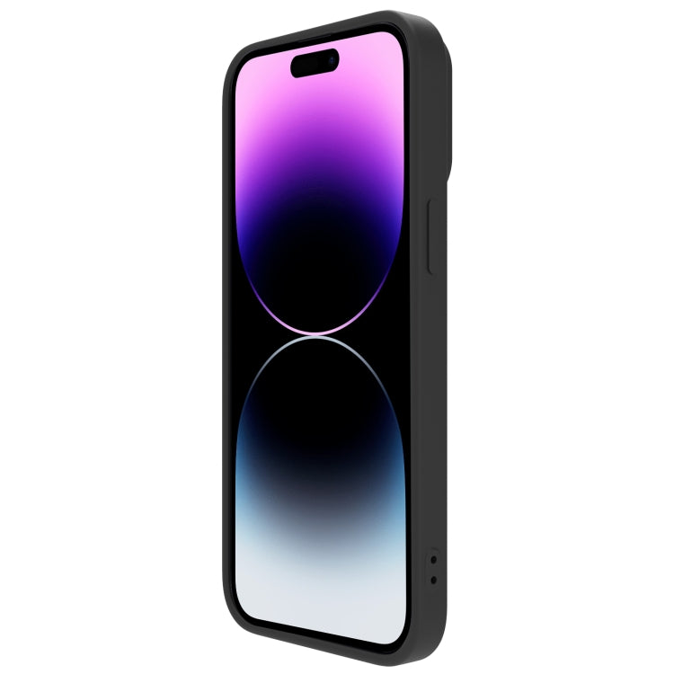 For iPhone 14 Pro Max NILLKIN CamShield Liquid Silicone Phone Case(Black) - iPhone 14 Pro Max Cases by NILLKIN | Online Shopping South Africa | PMC Jewellery