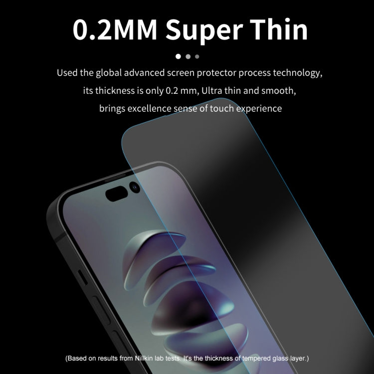 For iPhone 14 Pro NILLKIN H+Pro 0.2mm 9H Explosion-proof Tempered Glass Film - iPhone 14 Pro Tempered Glass by NILLKIN | Online Shopping South Africa | PMC Jewellery