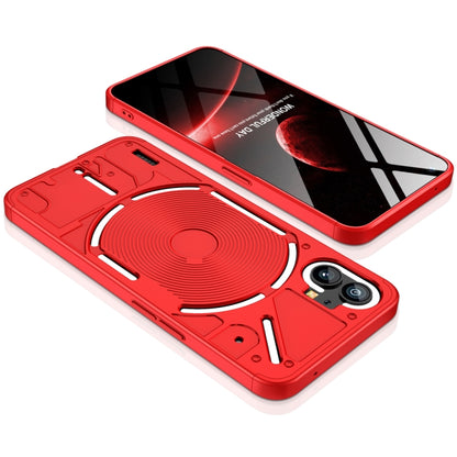 For Nothing Phone 1 GKK Three Stage Splicing Full Coverage PC Phone Case(Red) - More Brand by GKK | Online Shopping South Africa | PMC Jewellery