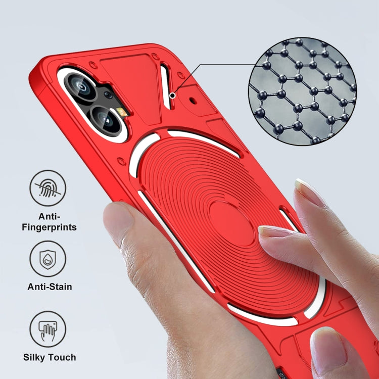 For Nothing Phone 1 GKK Three Stage Splicing Full Coverage PC Phone Case(Red) - free shipping - PMC TechLife - Order now!