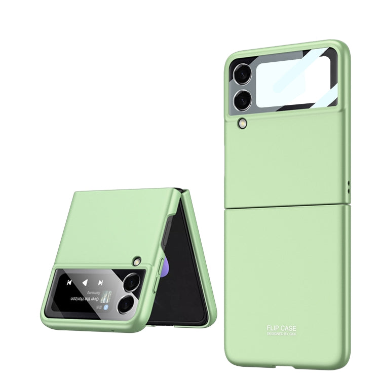 For Samsung Galaxy Z Flip4 GKK Integrated Ultra-thin Full Coverage Phone Case(Matcha Green) - Galaxy Z Flip4 5G Cases by GKK | Online Shopping South Africa | PMC Jewellery