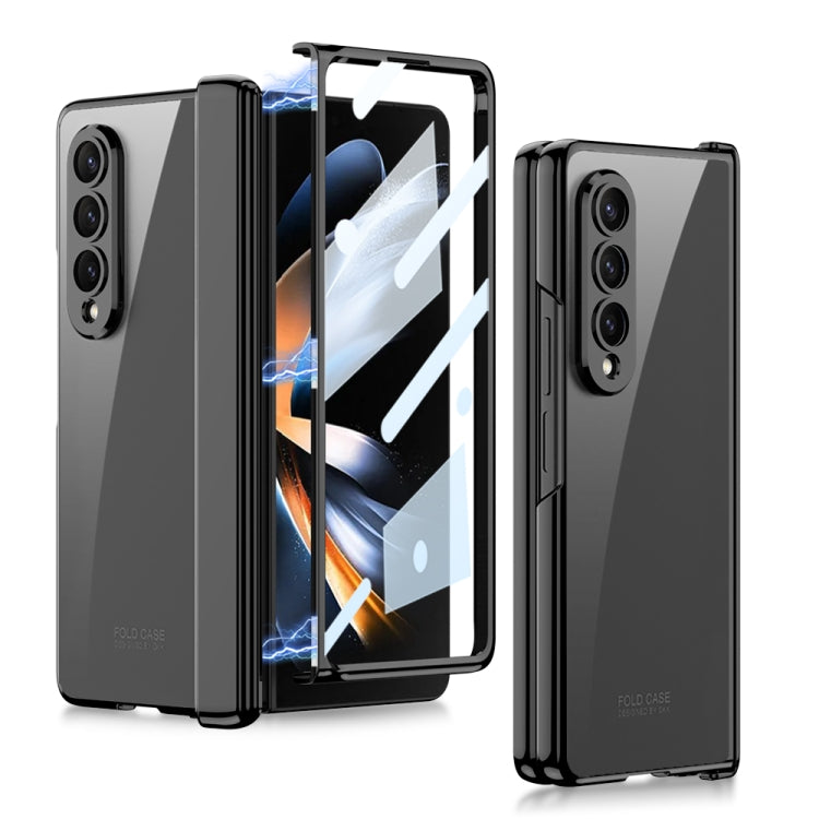 For Samsung Galaxy Z Fold4 GKK Integrated Magnetic Hinged Phantom Phone Case(Black) - Galaxy Z Fold4 5G Cases by GKK | Online Shopping South Africa | PMC Jewellery