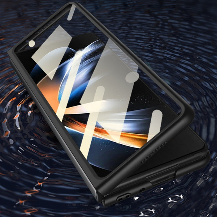 For Samsung Galaxy Z Fold4 GKK Integrated Ultra-thin Full Coverage Phone Flip Case(Wine Red) - Galaxy Z Fold4 5G Cases by GKK | Online Shopping South Africa | PMC TechLife