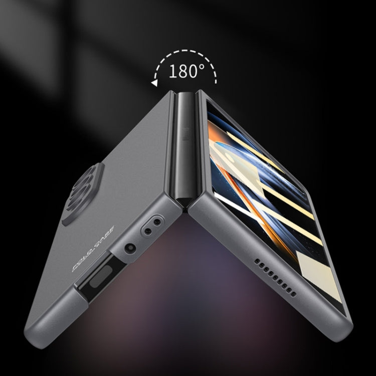 For Samsung Galaxy Z Fold4 GKK Integrated Ultra-thin Full Coverage Phone Flip Case(Silver) - free shipping - PMC TechLife - Order now!