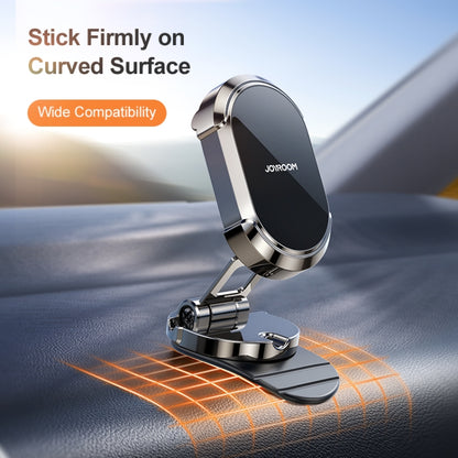 JOYROOM JR-ZS312 Foldable Magnetic Car Dashboard Phone Mount(Dark Grey) - Car Holders by JOYROOM | Online Shopping South Africa | PMC Jewellery