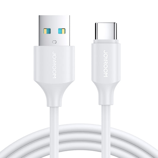 JOYROOM S-UC027A9 3A USB to USB-C/Type-C Fast Charging Data Cable, Length:0.25m(White) - USB-C & Type-C Cable by JOYROOM | Online Shopping South Africa | PMC Jewellery