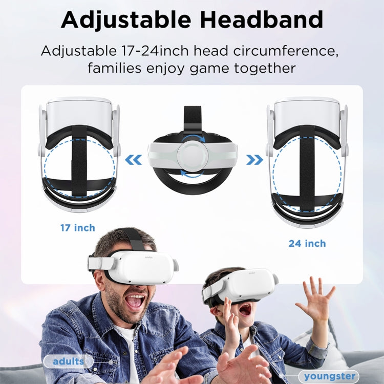 JOYROOM JR-QS1 For Oculus Quest 2 Adjustable VR Glasses Comfort Head Strap - VR Accessories by PMC Jewellery | Online Shopping South Africa | PMC Jewellery