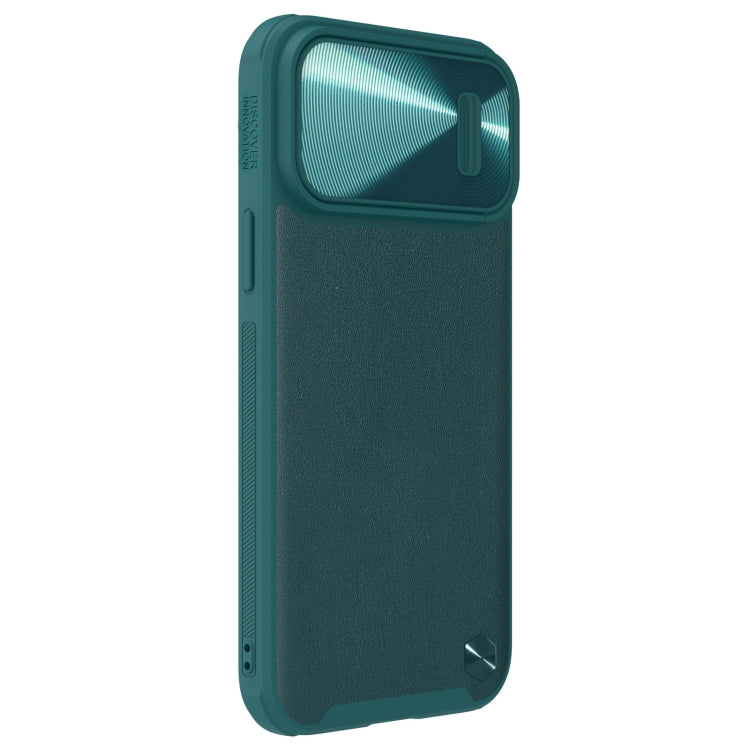 For iPhone 14 Pro NILLKIN PC + TPU Magnetic Phone Case(Green) - iPhone 14 Pro Cases by NILLKIN | Online Shopping South Africa | PMC Jewellery