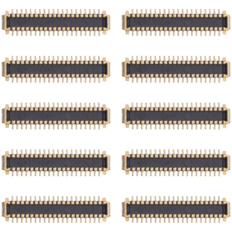 For Xiaomi Mi 9 / Mi CC9(Mi 9 Lite) / Mi 10 5G / Mi 10 Pro 5G 10pcs LCD Display FPC Connector On Motherboard - Others by PMC Jewellery | Online Shopping South Africa | PMC Jewellery