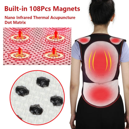 HailiCare Larger Version Household Neck Back Waist Protector Waistcoat Warm Vest Protective Gear with Magnet Therapy, Size:L - Corrector by PMC Jewellery | Online Shopping South Africa | PMC Jewellery