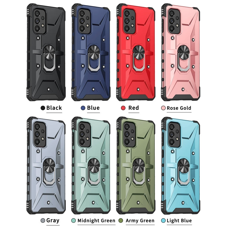 For Samsung Galaxy A73 5G Ring Holder Phone Case(Black) - free shipping - PMC TechLife - Order now!