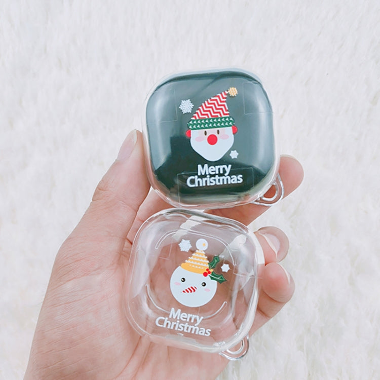 For Samsung Galaxy Buds Live Christmas Transparent TPU Earphone Case(Ragdoll) - Samsung Earphone Case by PMC Jewellery | Online Shopping South Africa | PMC Jewellery