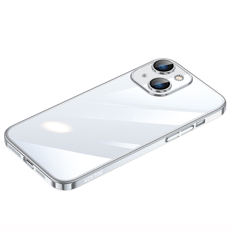 For iPhone 14 SULADA Hard PC Shockproof Phone Case(Silver) - iPhone 14 Cases by SULADA | Online Shopping South Africa | PMC TechLife | Buy Now Pay Later Mobicred