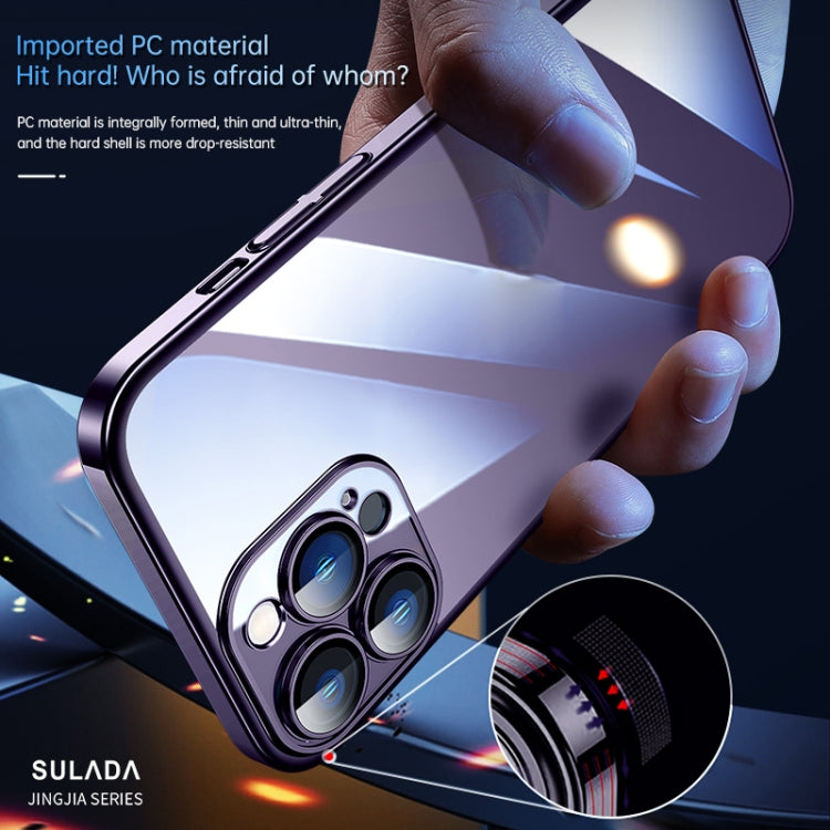 For iPhone 14 Pro SULADA Hard PC Shockproof Phone Case(Green) - iPhone 14 Pro Cases by SULADA | Online Shopping South Africa | PMC TechLife | Buy Now Pay Later Mobicred