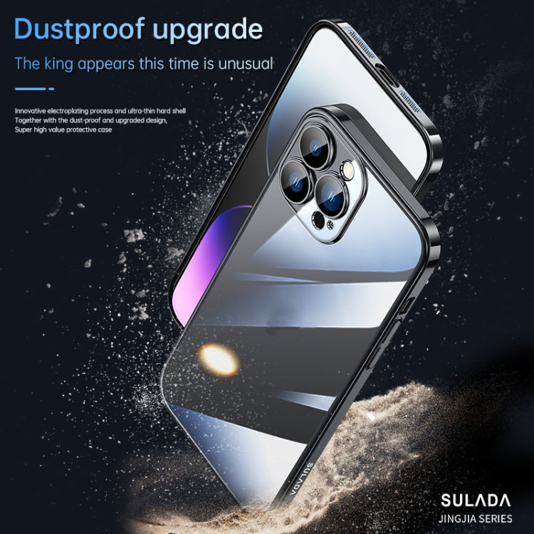 For iPhone 14 Pro Max SULADA Hard PC Shockproof Phone Case(Sierra Blue) - iPhone 14 Pro Max Cases by SULADA | Online Shopping South Africa | PMC Jewellery