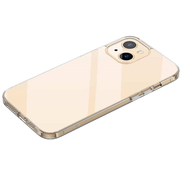 For iPhone 14 Plus SULADA Frosted Series Shockproof Transparent TPU Phone Case(Gold) - free shipping - PMC TechLife - Order now!